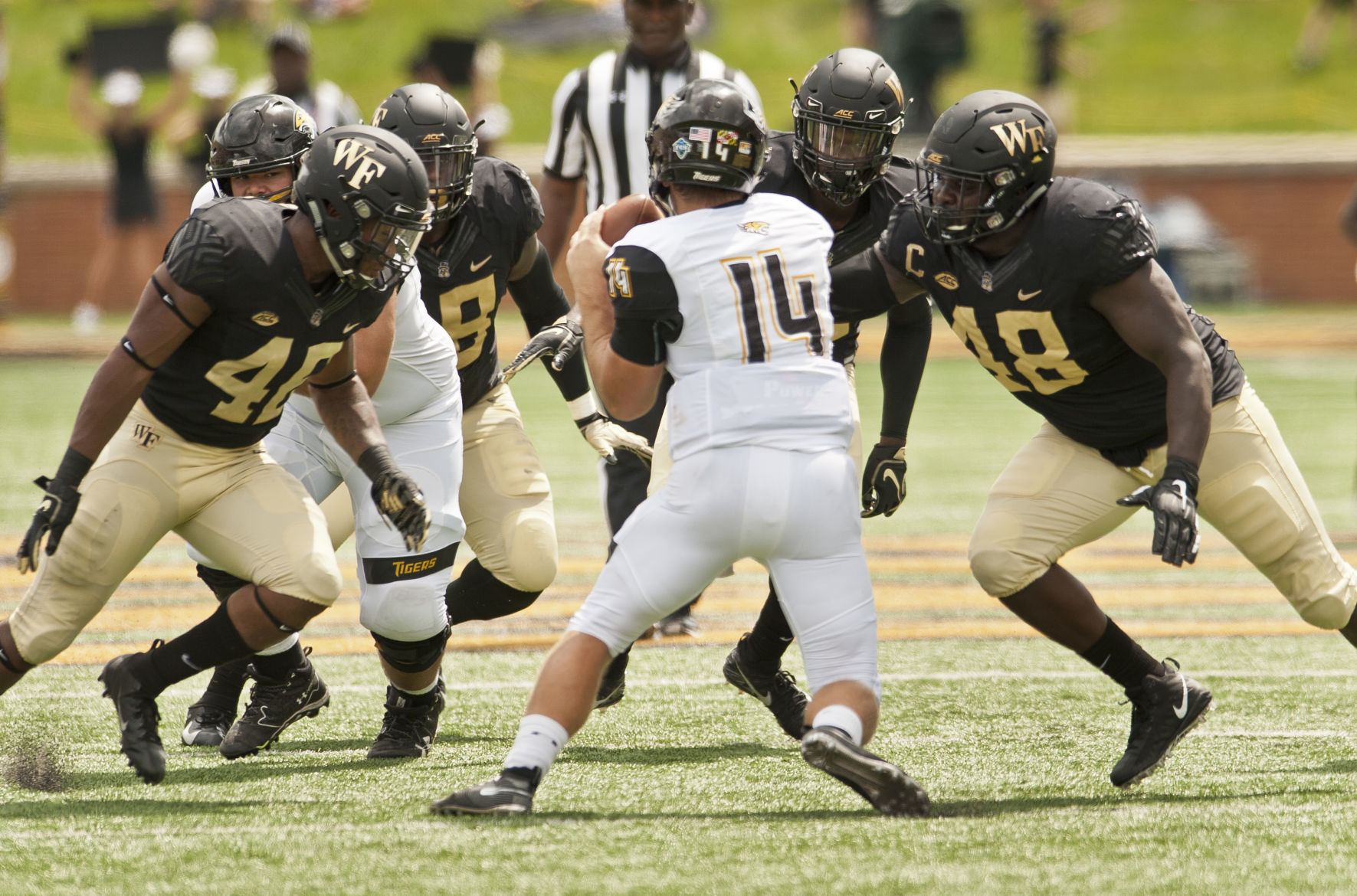 Towson Wake Forest football